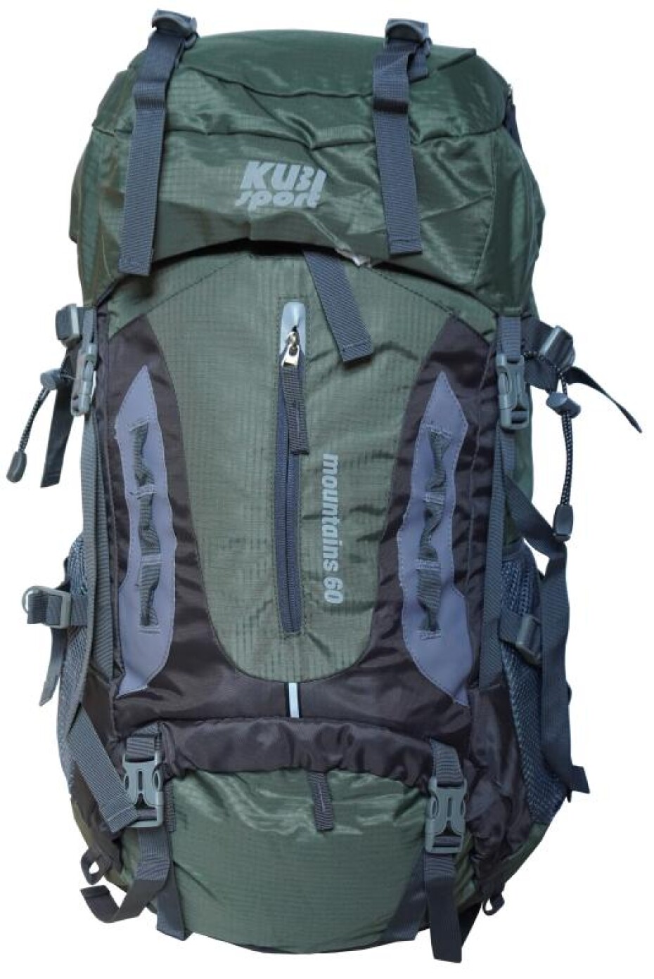 Kubisport Batoh Mountains 60 L na náročnější horskou turistiku zelený - main (0)
