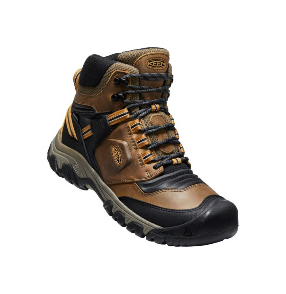 Pánská outdoorová obuv Keen Ridge Flex Mid Wp Bison/Golden Brown  US 9,5 - main (1)