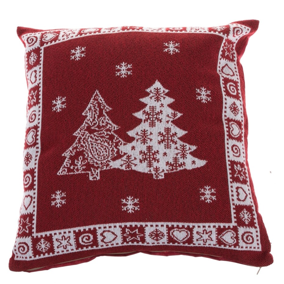 Vánoční povlak na polštářek Holly christmas, 40 x 40 cm - main (0)