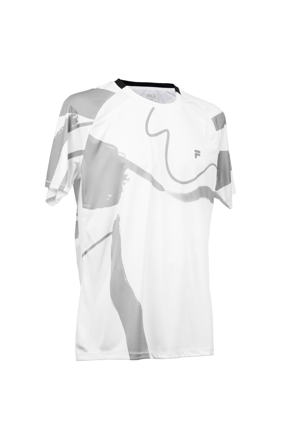 Pánské tričko Fila  T-Shirt Cassian White/Monument XL - main (1)