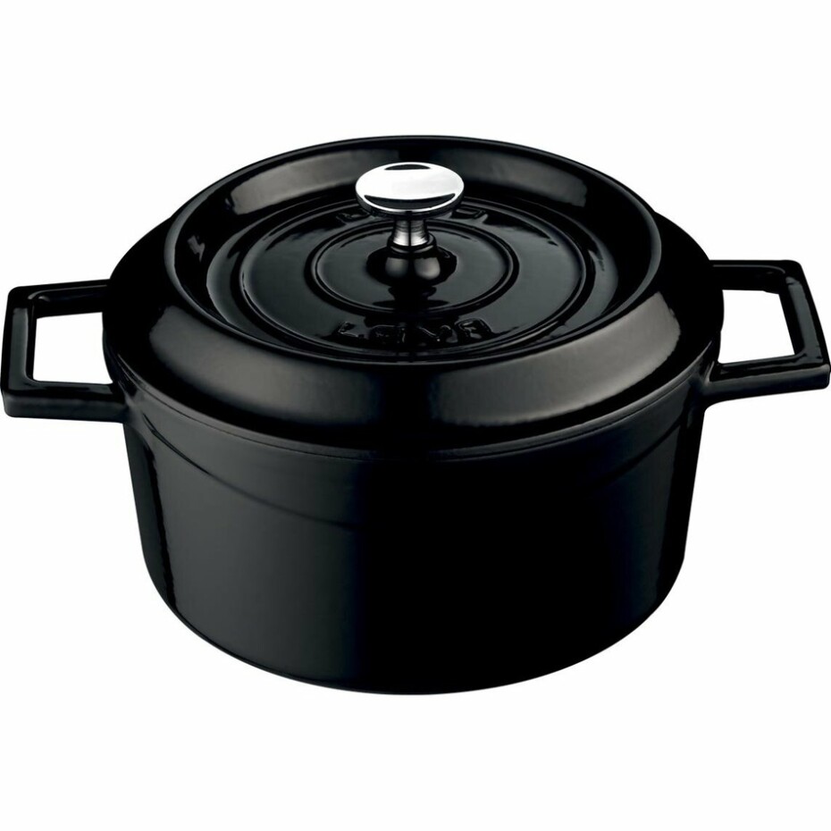LAVA Metal Litinový hrnec pr. 24 cm, černá, 4,5 l - main (1)