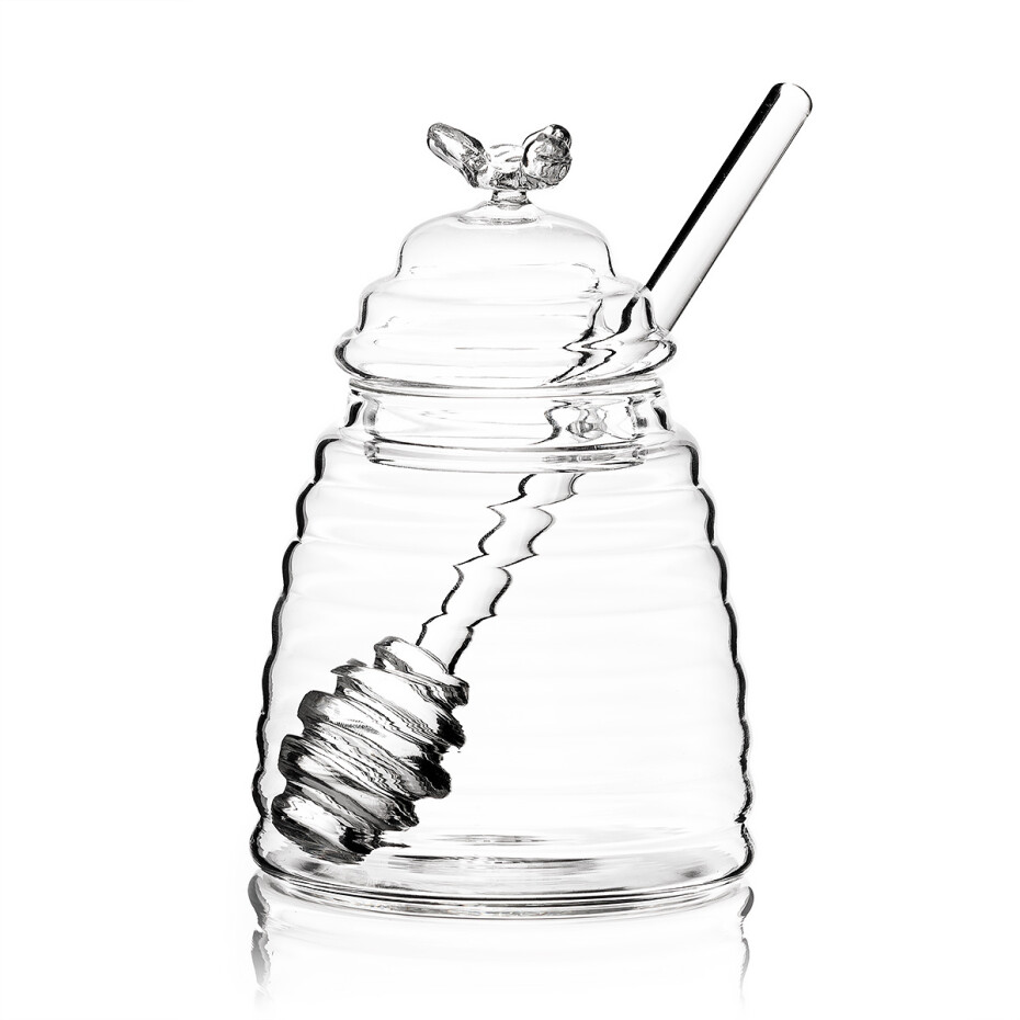 4Home Skleněná dóza na med Honey - main (2)