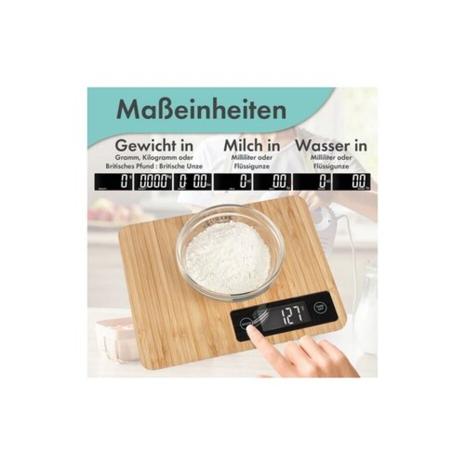 ProfiCook KW 1271 bambusová kuchyňská váha - main (4)