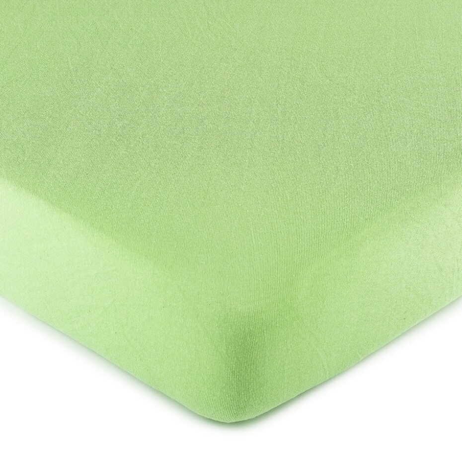 4Home jersey prostěradlo zelená, 90 x 200 cm - main (0)