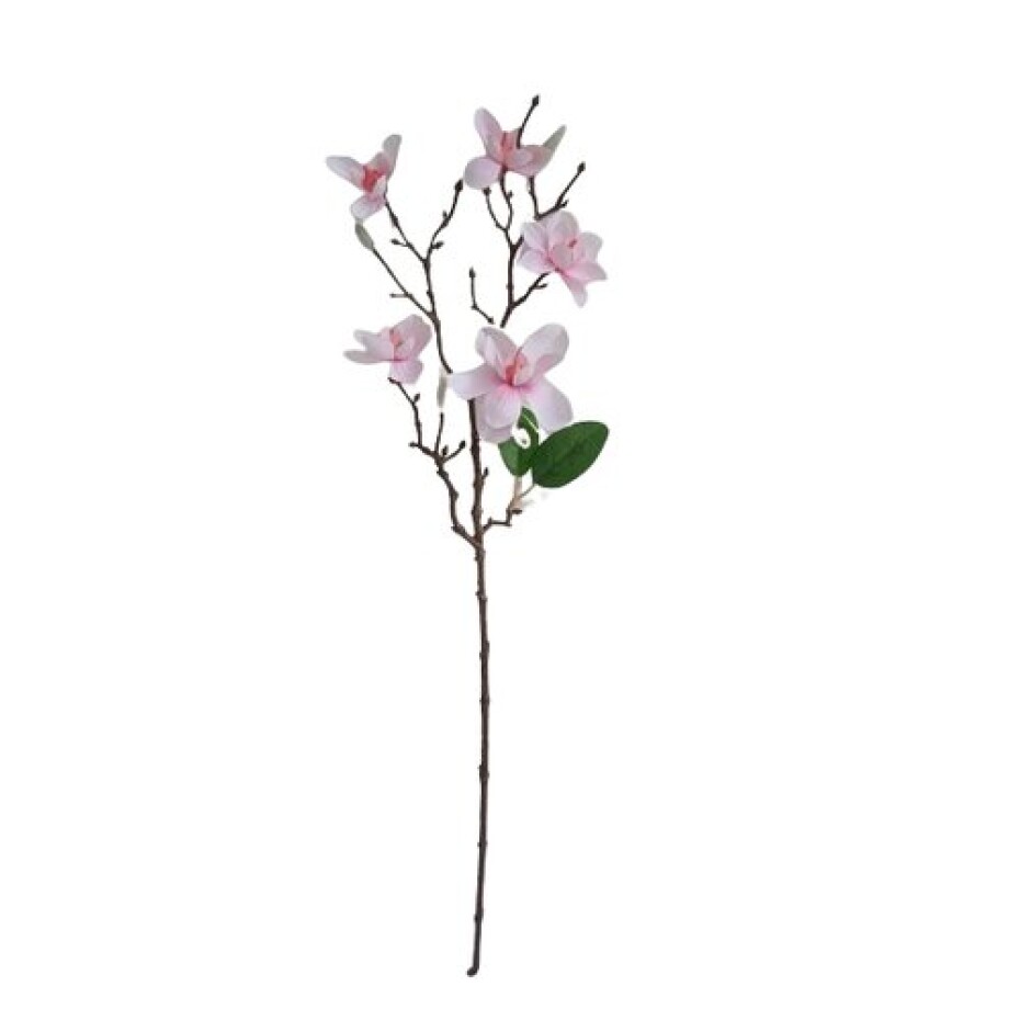 Umělá větvička Magnolie světle růžová, 64 cm - main (0)