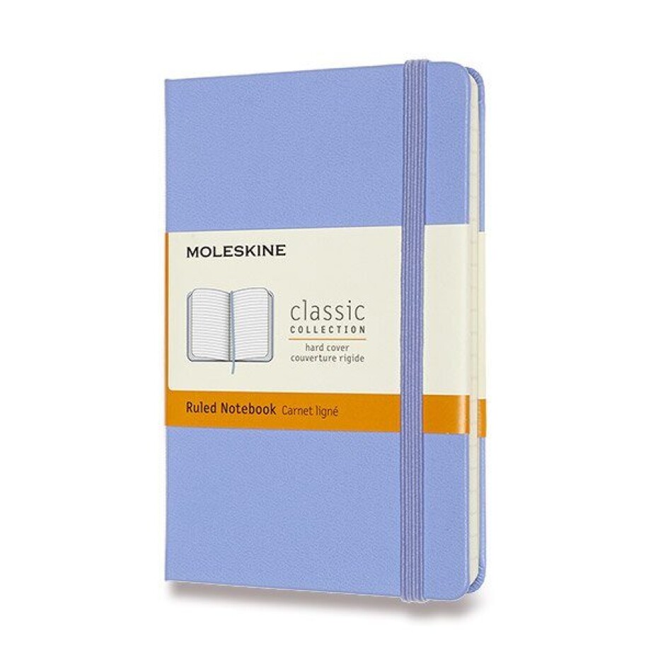 Zápisník Moleskine VÝBĚR BAREV - tvrdé desky - S, linkovaný 1331/11142 - Zápisník Moleskine - tvrdé desky červený - main (9)