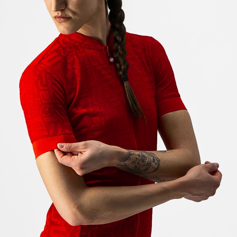 Dámský cyklistický dres Castelli  Promessa Jacquard - main (1)