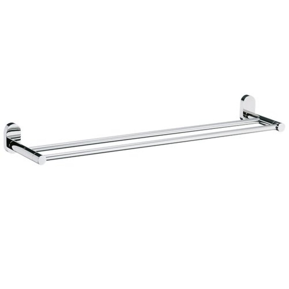 Kela Nerezová nástěnná tyč na ručníky Lucido 60 cm dvojitá - main (0)