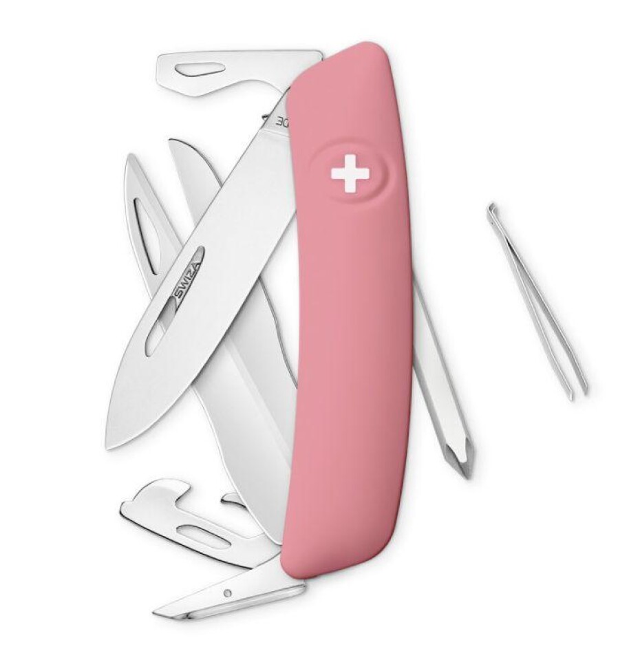 Swiza kapesní nůž D08 Standard pink - main (0)