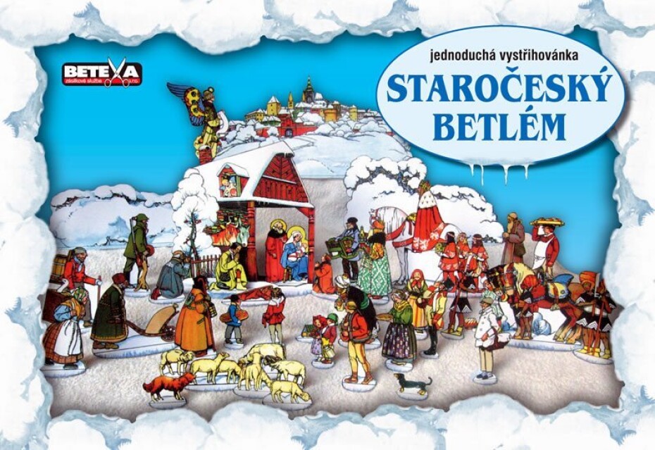 Staročeský betlém - Jednoduchá vystřihovánka - main (0)