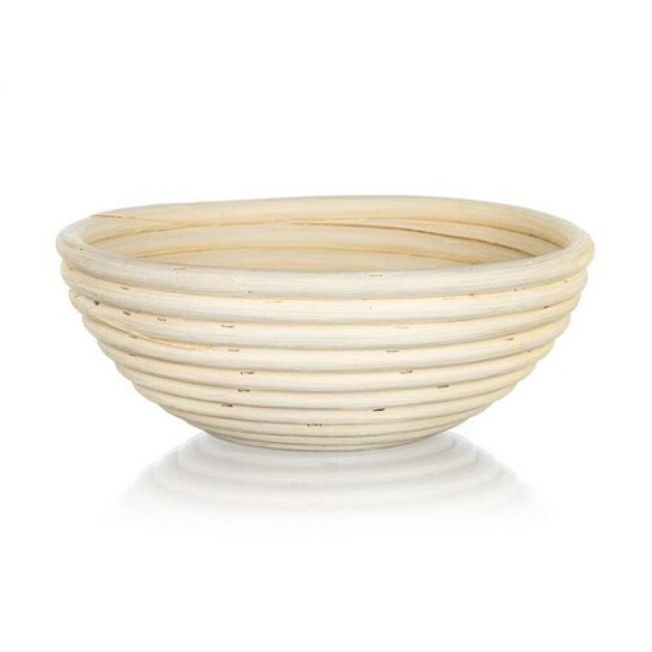Banquet Ošatka kulatá na kynutí chleba Natural pr. 21 x v. 7,5 cm, čtyřlístek - main (0)