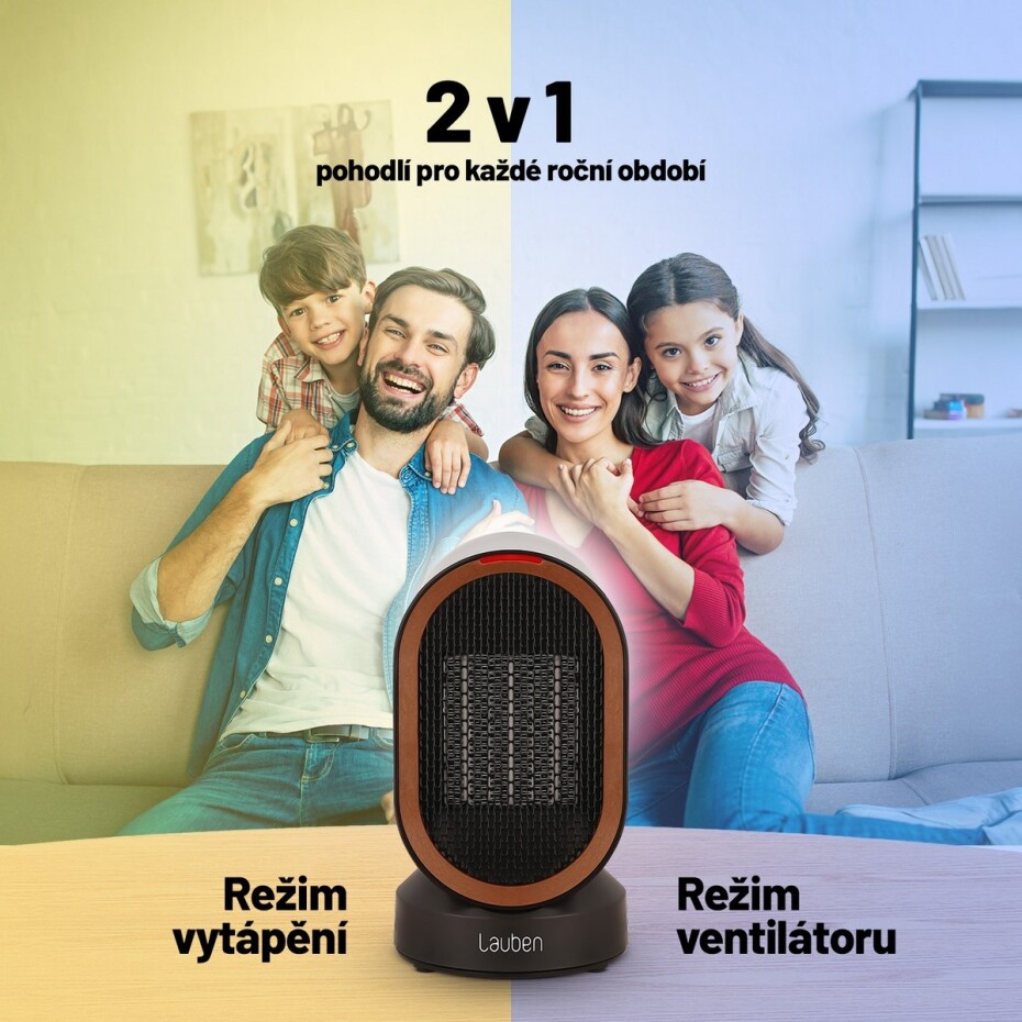 Lauben Stolní ventilátor Desk 2v1 600BB - main (5)