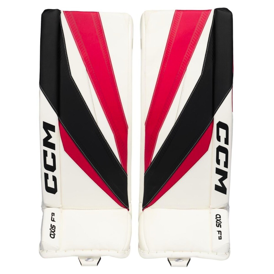 Brankářské betony CCM Axis F9 Black/Red/White Senior 34 + 1 palec - main (0)