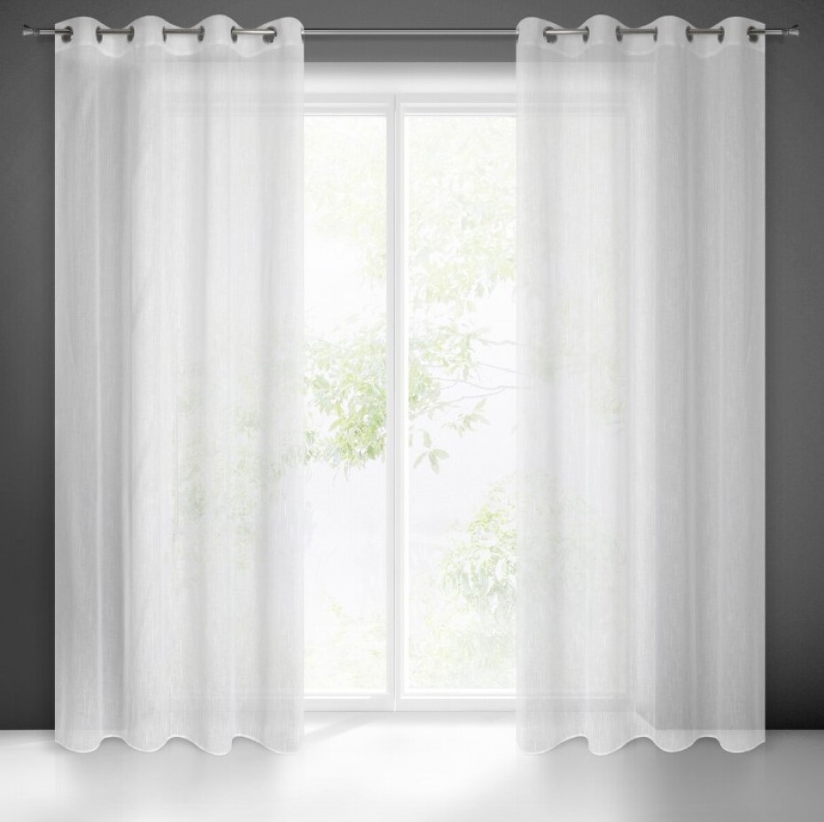ArtFir Záclona CARLA BK | bílá 140 x 250 cm - main (0)