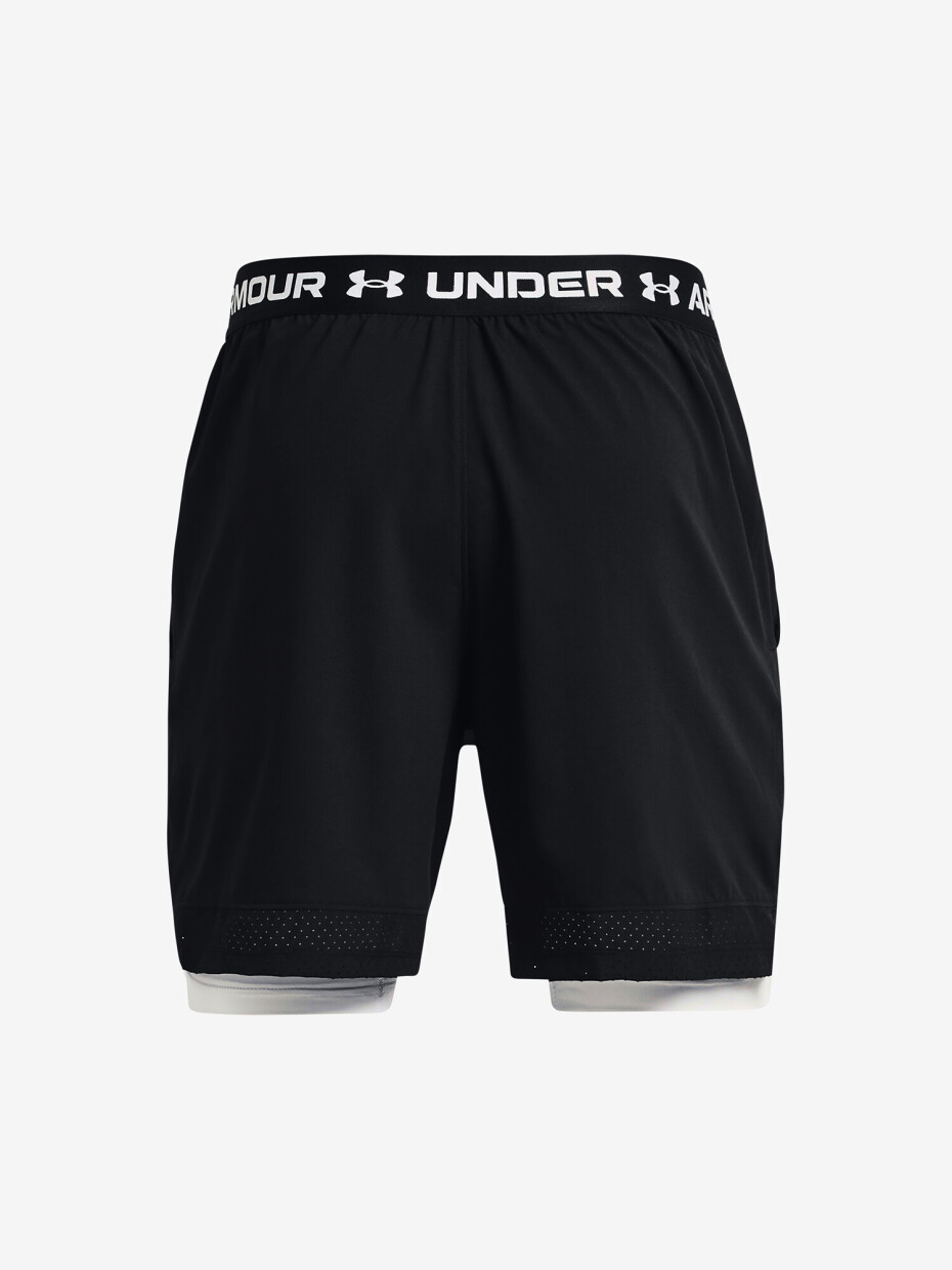 Pánské šortky Under Armour  Vanish Woven 2in1 Sts-BLK S - main (4)