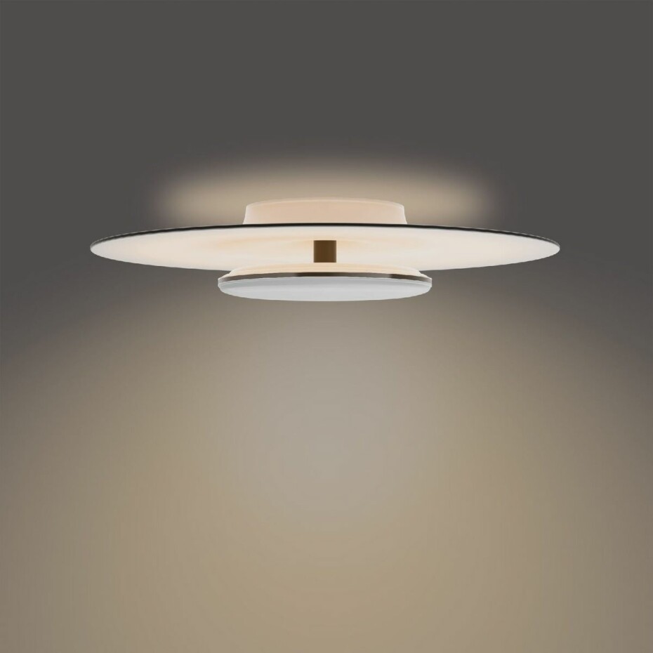Philips 8720169195271 stropní LED svítidlo Garnet, černá, 1x 40 W 4200lm 2700K IP20 - main (2)