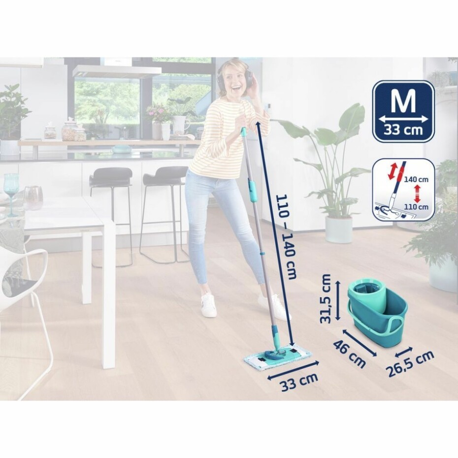 Leifheit Clean Twist M Ergo set + ZDARMA čistič na silně znečištěné podlahy 1 l - main (6)