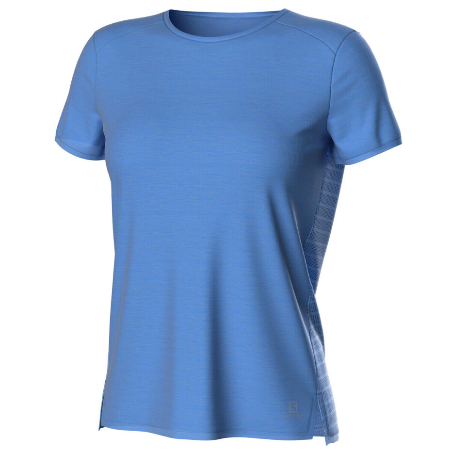 Salomon OUTLINE SUMMER SS tee W LC1708800 provence - main (0)