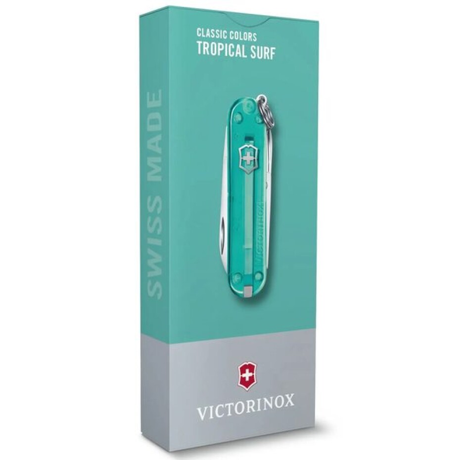 Nůž Victorinox Classic SD Transparent Colors Tropical Surf - main (3)