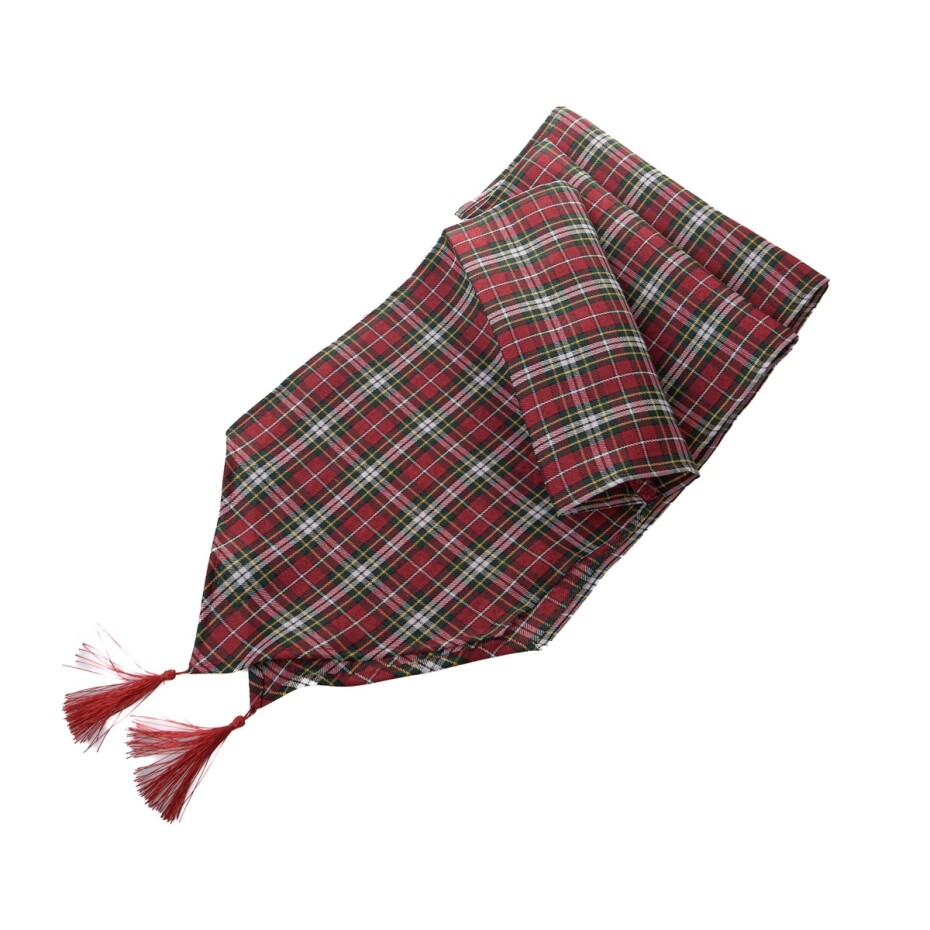 Běhoun Checkered Pattern, 32 x 180 cm - main (0)