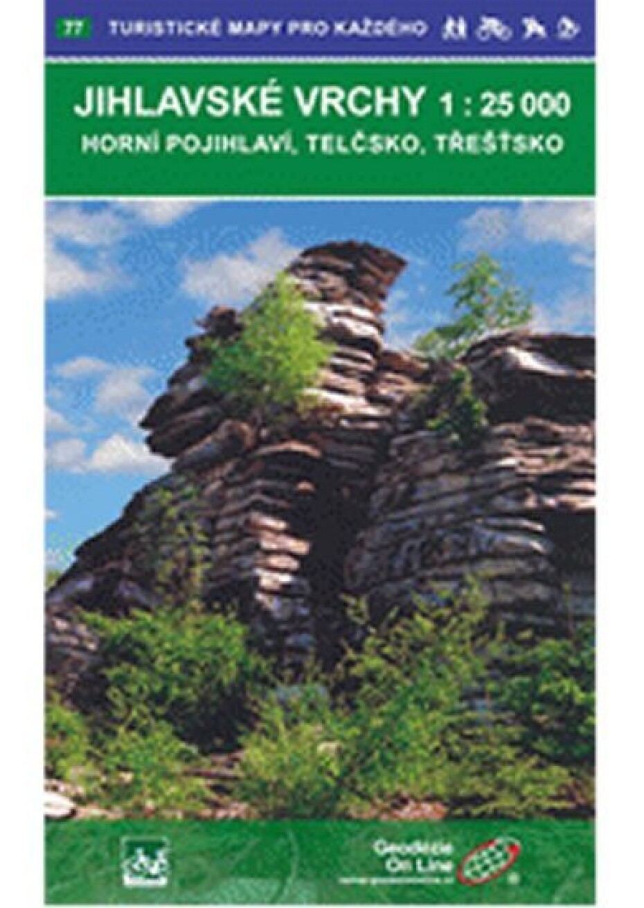 Jihlavské vrchy 1:25T /77 Turistické mapy pro každého - main (0)