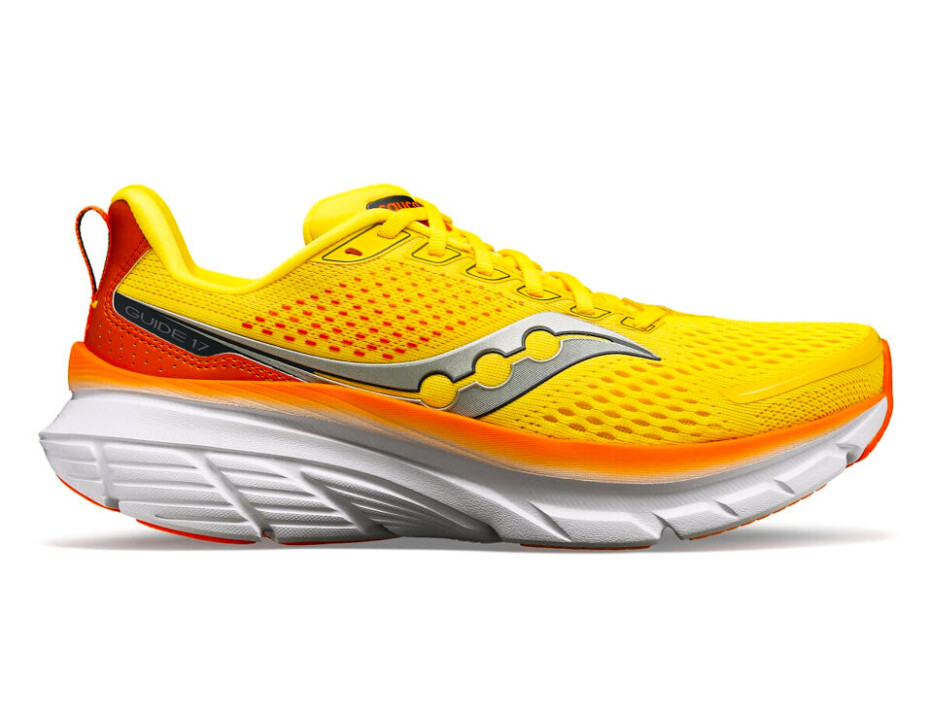 Pánská běžecká obuv Saucony  Guide 17 Pepper/Canary  UK 7,5 - main (0)