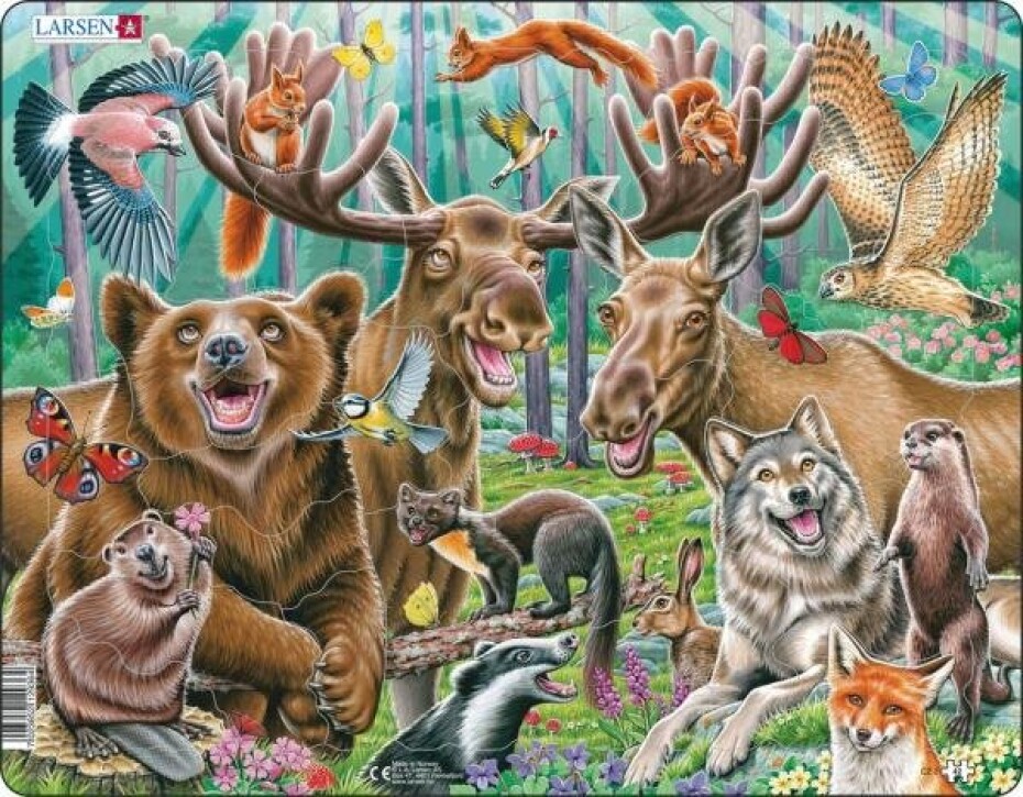 Puzzle Štastný les - main (0)