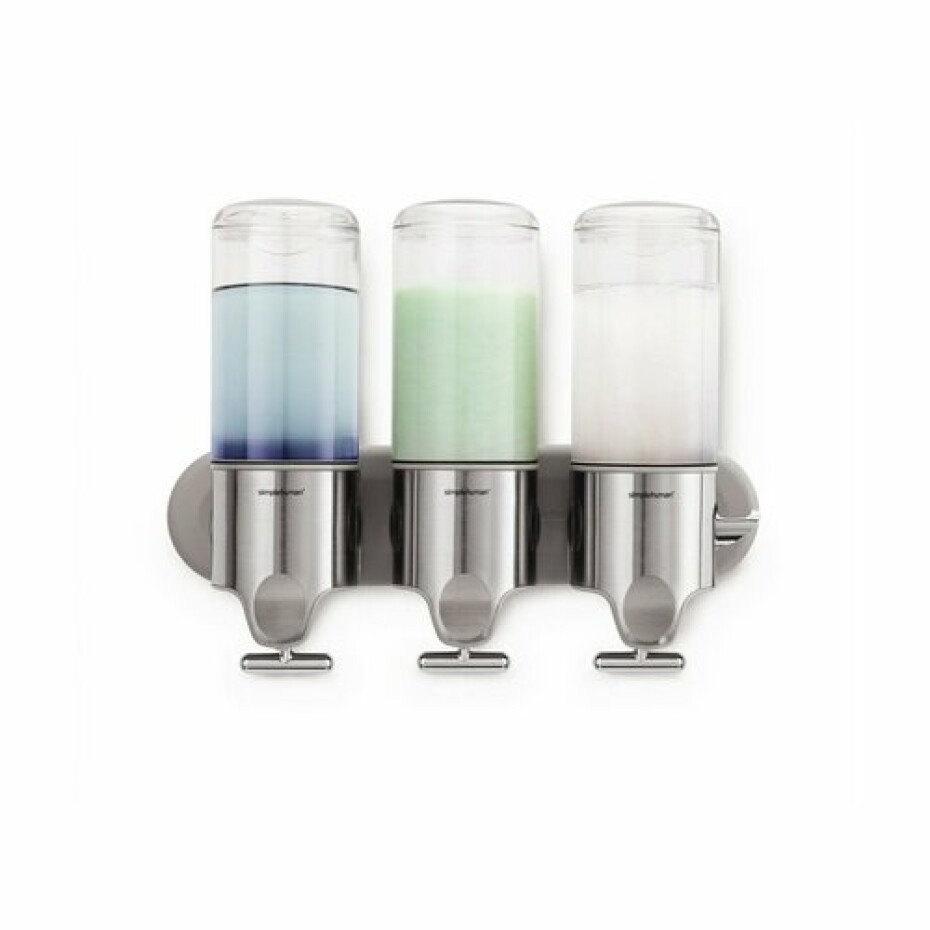Simplehuman Dávkovač mýdla na stěnu 3x 444 ml - main (0)