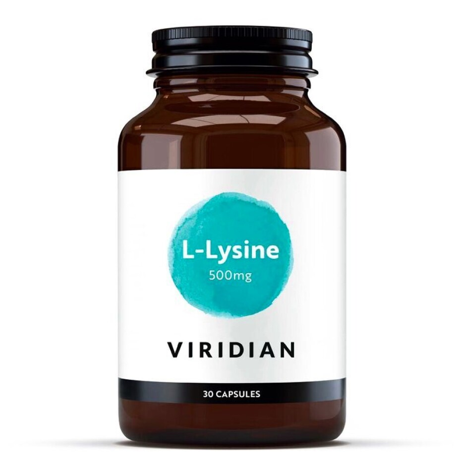 Viridian  L-Lysine 30 kapslí - main (0)