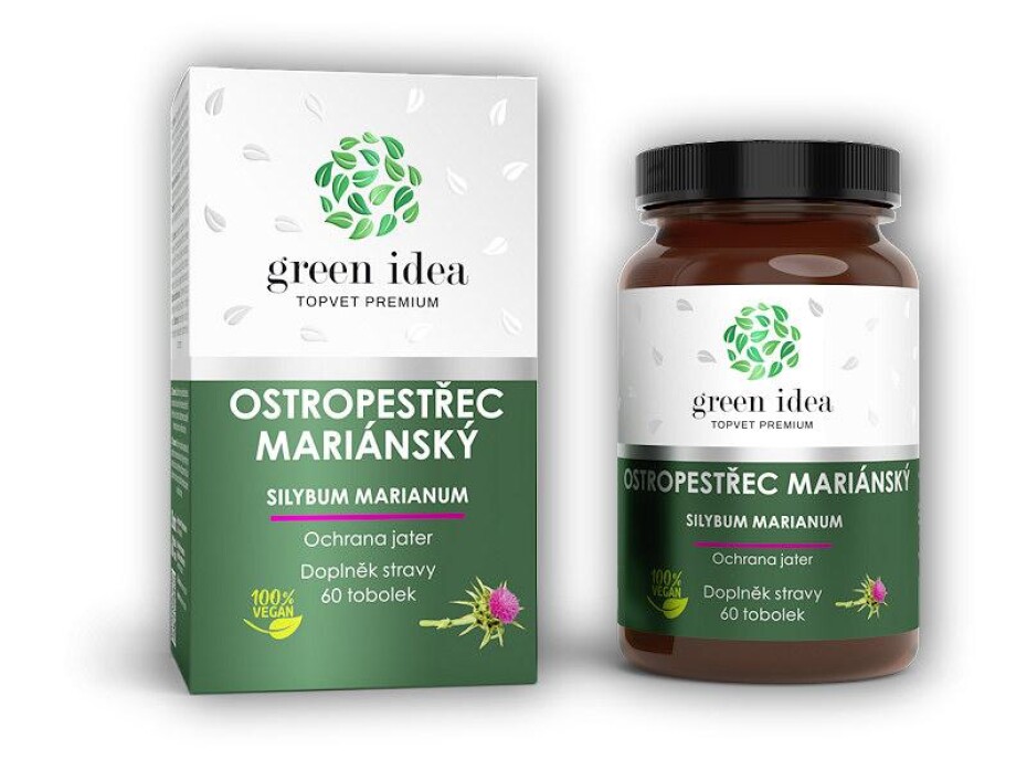 Green Idea Ostropestřec mariánský plus 60 tobolek - main (0)