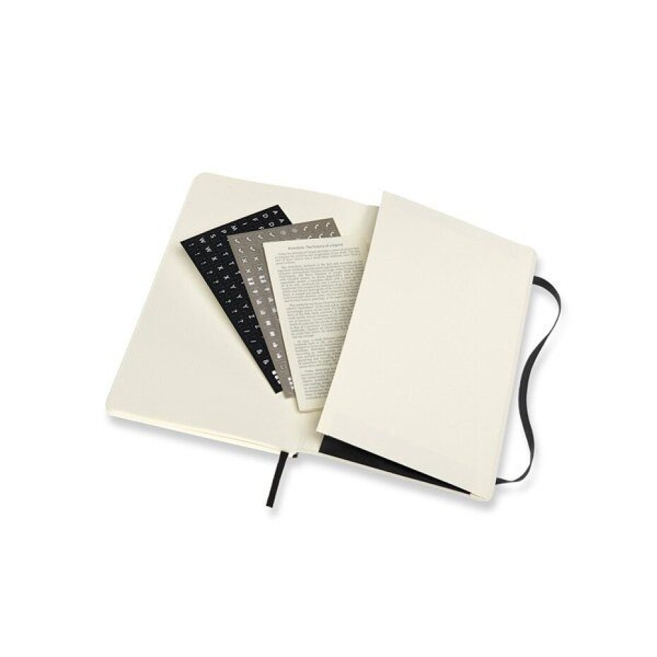 Zápisník Moleskine Professional VÝBĚR BAREV - měkké desky - L, linkovaný 1331/450270 - Zápisník Moleskine Professional - měkké desky černý - main (7)