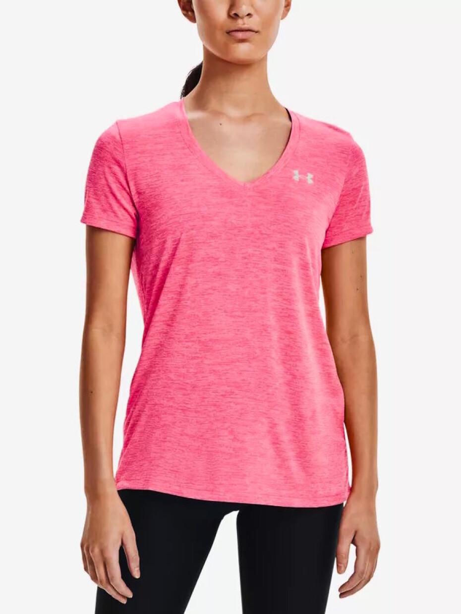 Under Armour Tech SSV Twist Pink Punk/White - main (0)