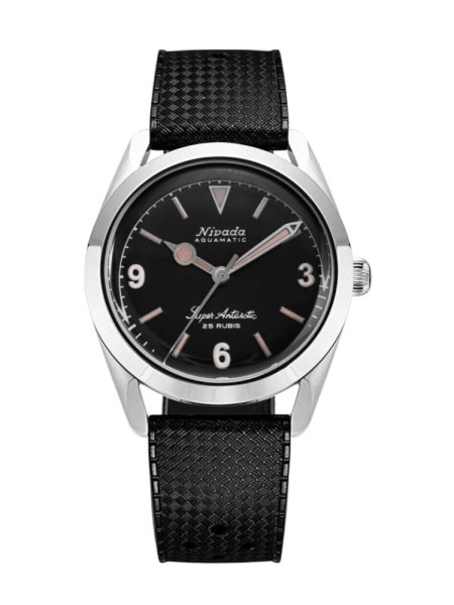 Nivada Grenchen Super Antarctic 3.6.9 Black Vintage - Rubber Tropic - main (0)