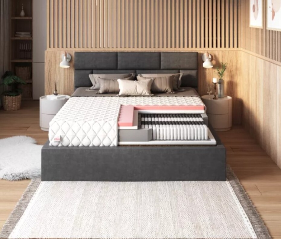 FDM Taštičková matrace IVREA Jersey | 140 x 200 cm - main (3)