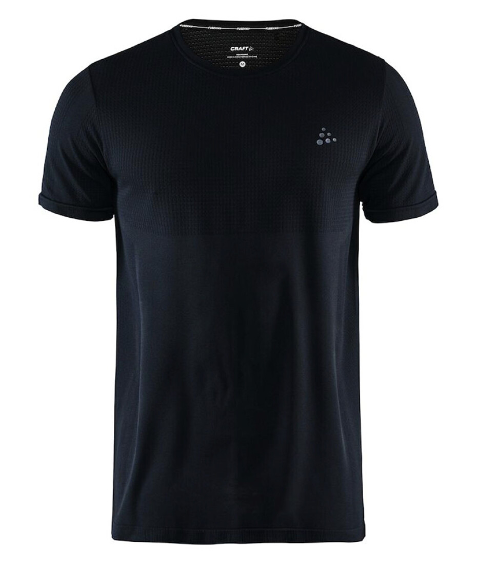 Pánské tričko Craft  Fuseknit Light SS black S - main (1)