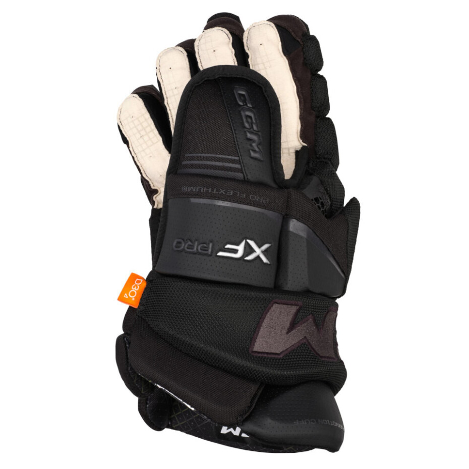 Hokejové rukavice CCM Tacks XF PRO Black/Grey Junior 11 palců - main (2)