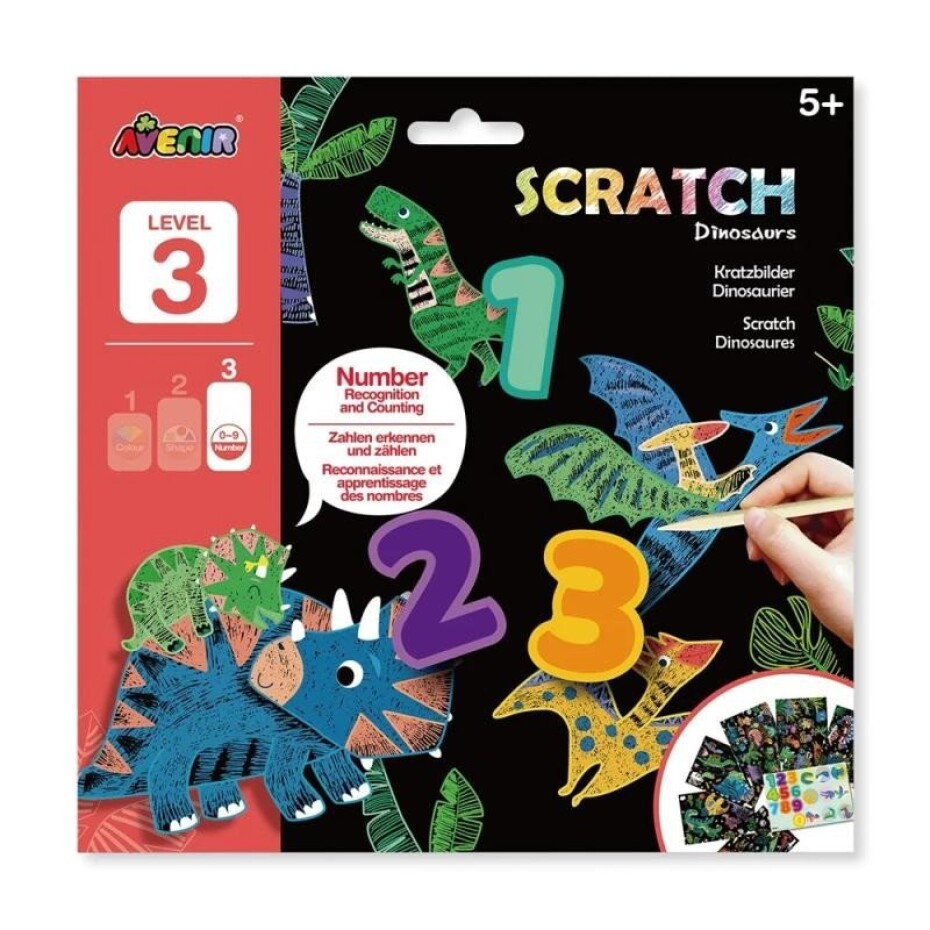 Avenir Škrabací obrázky Level/Dinosauři - main (0)