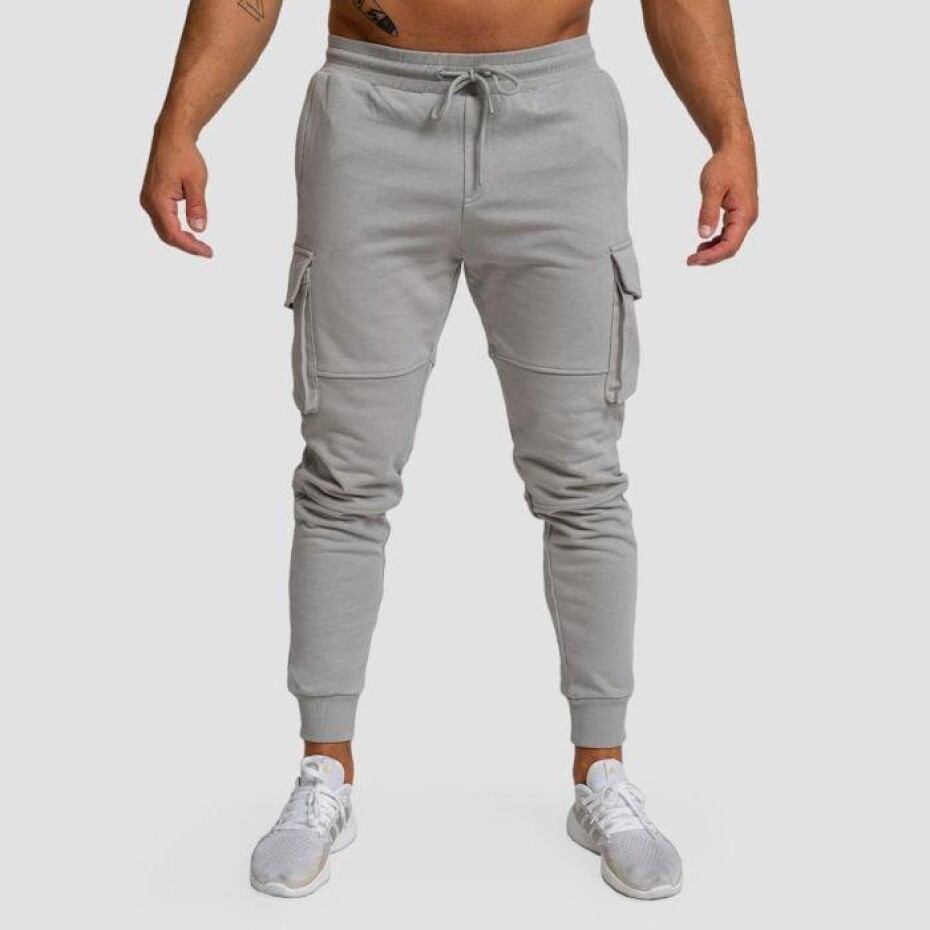 GymBeam Tepláky TRN Grey - main (0)