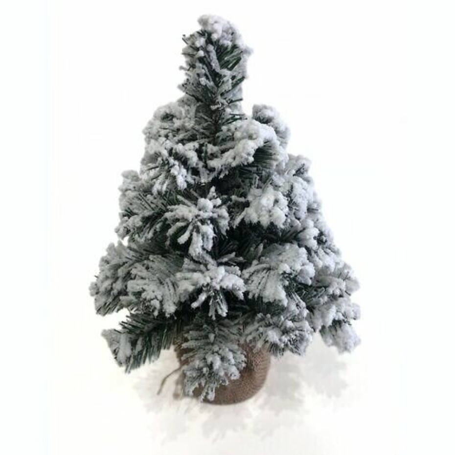 Zasněžený stromek v jutě Tiga, 30 cm - main (0)