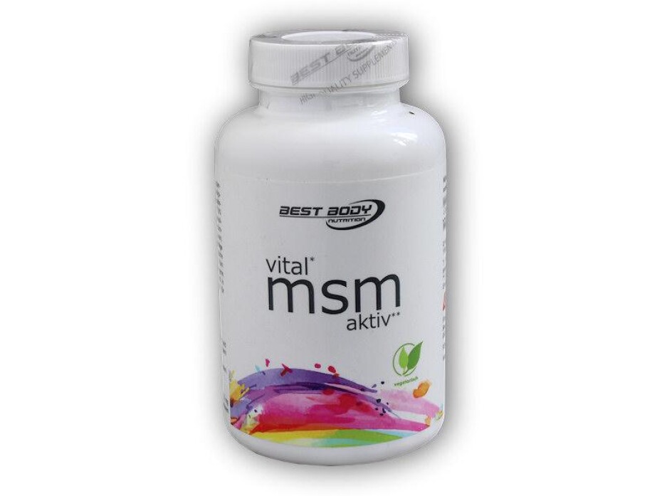 Best Body Nutrition Vital MSM aktiv 175 tablet - main (0)