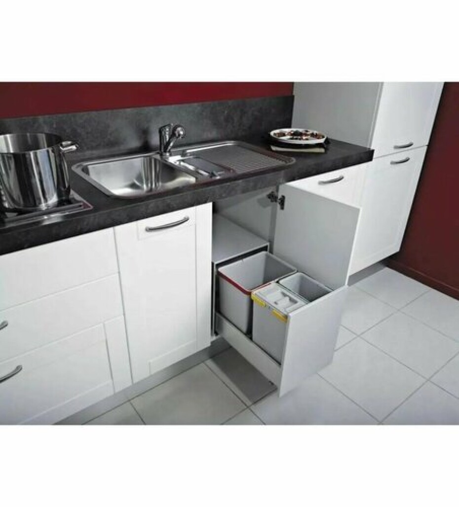 Elletipi Vestavný odpadkový koš STREET - výsuvný, 12 + 12 + 8 + 8 l - main (4)