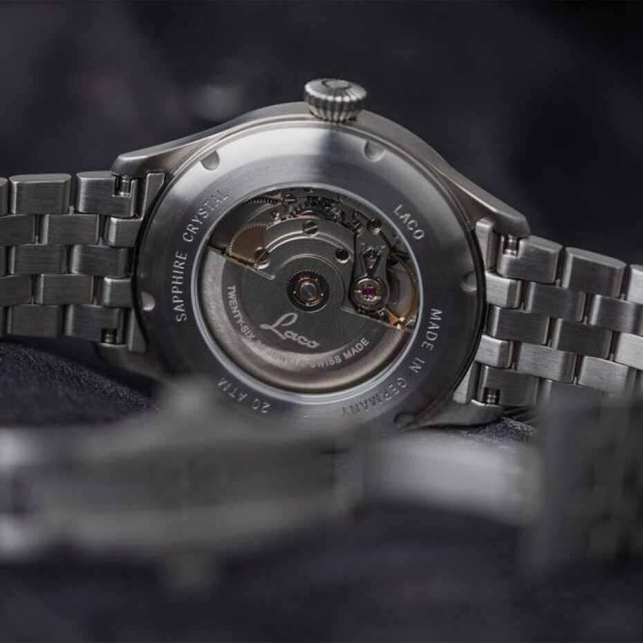 Laco Flieger Karlsruhe Pro Blau 40 Handwinding - main (6)