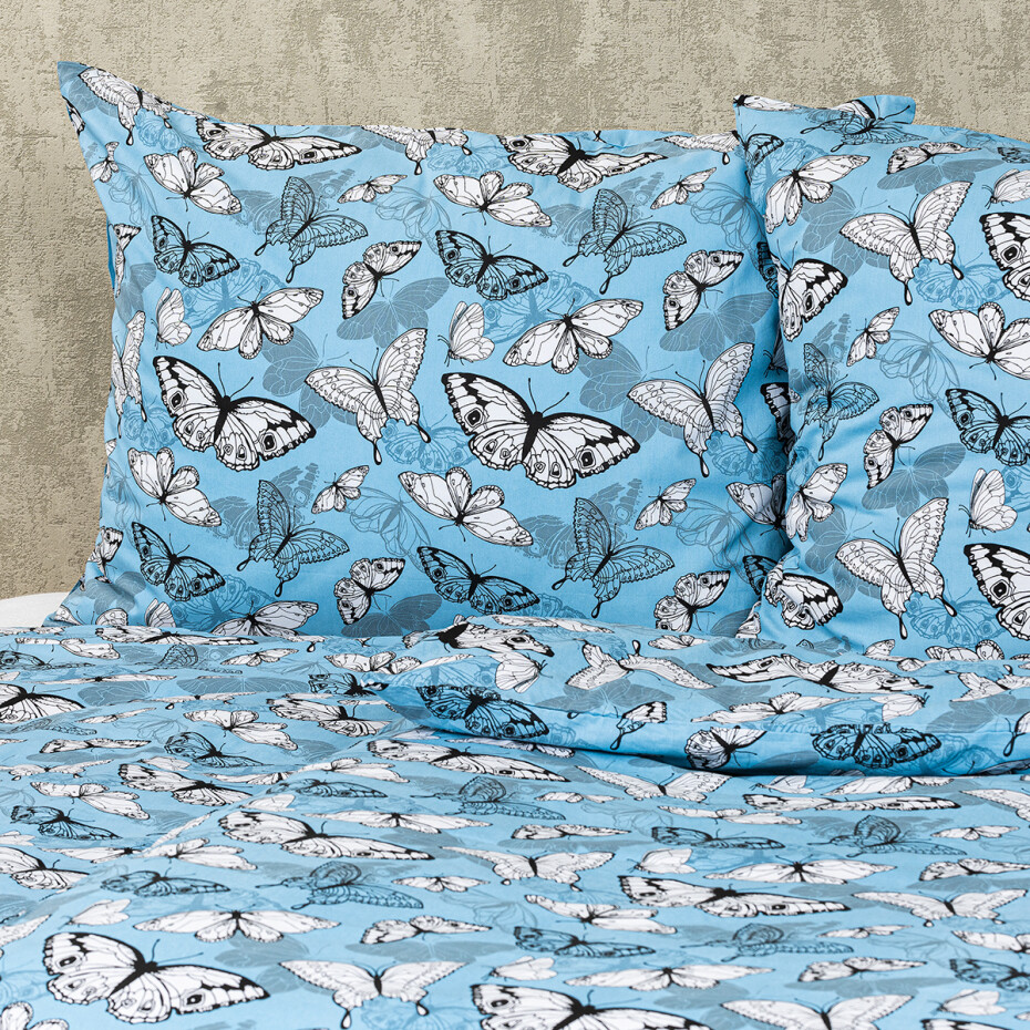 4Home Bavlněné povlečení Butterflies , 220 x 200 cm, 2 ks 70 x 90 cm - main (2)