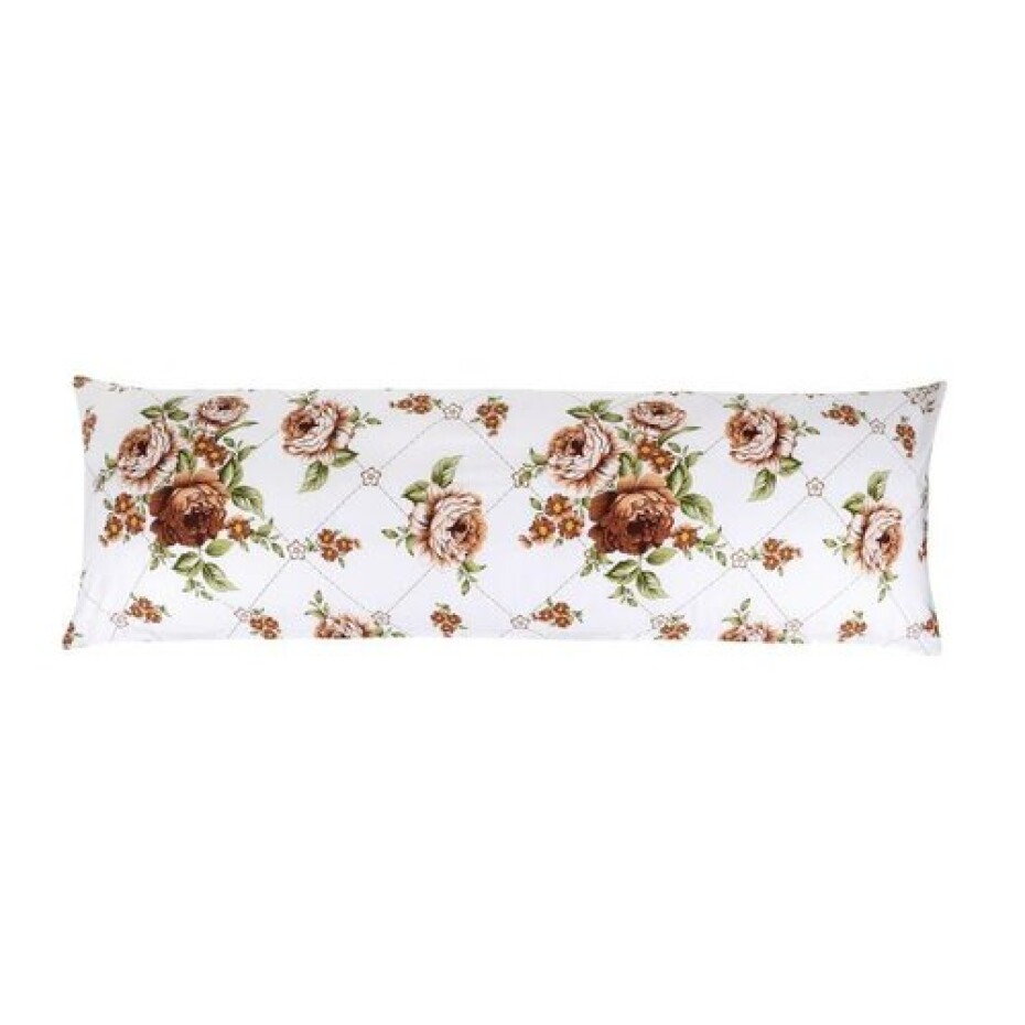 Bellatex Povlak na relaxační polštář Růže hnědá, 50 x 145 cm - main (1)
