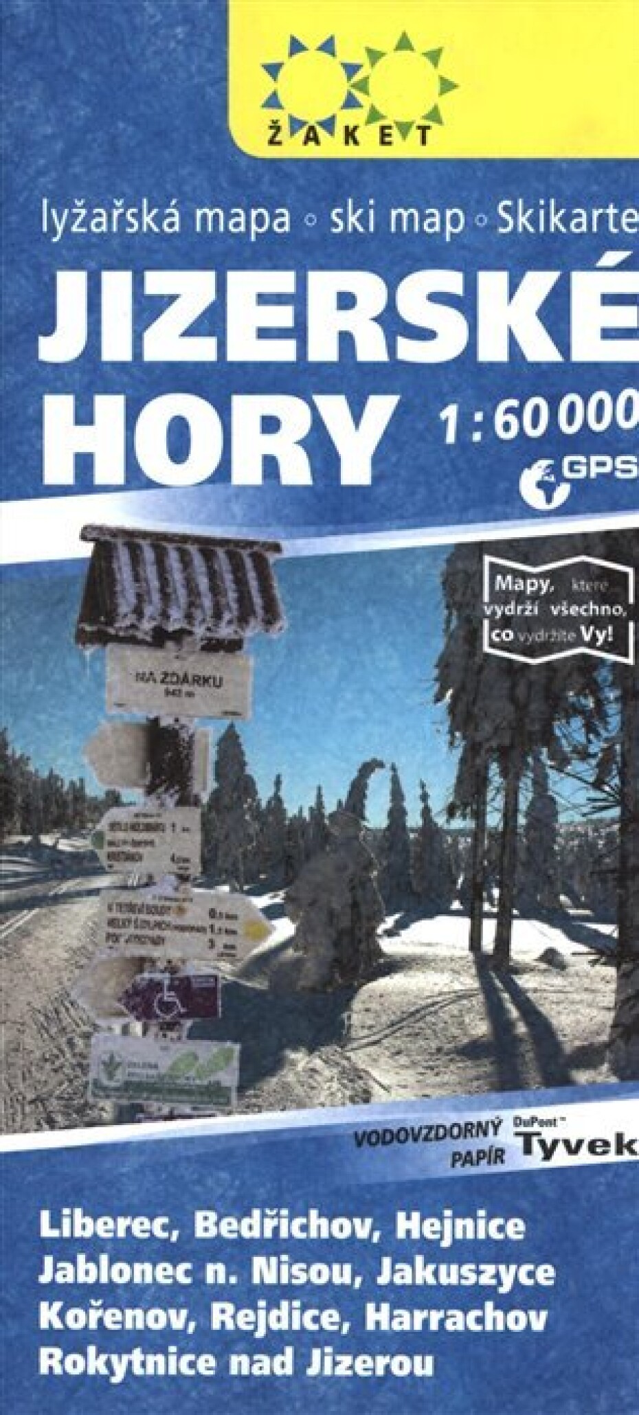 Jizerské hory - lyžařská mapa 1:60 000 - main (0)