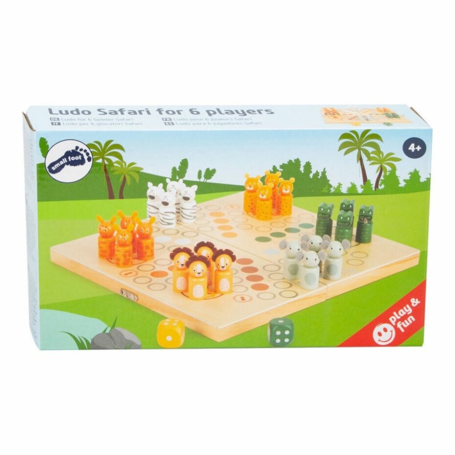 Small Foot Člověče nezlob se pro 6 hráčů Safari - main (3)