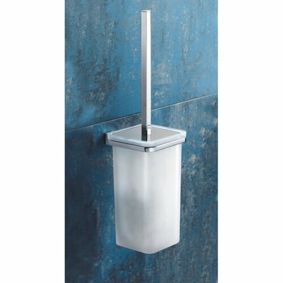 GEDY 573303 Glamour WC štětka závěsná, stříbrná - main (1)