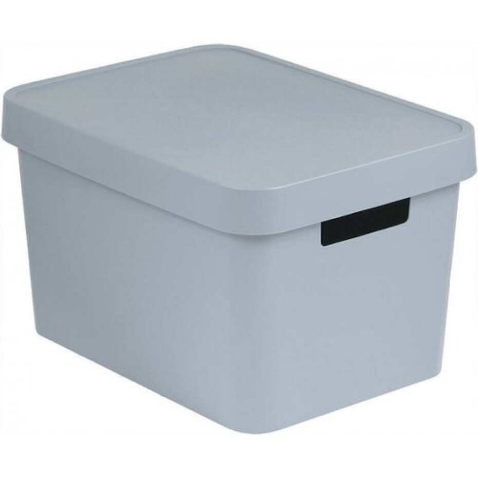 Curver Úložný box s víkem INFINITY 17 l, šedá - main (0)