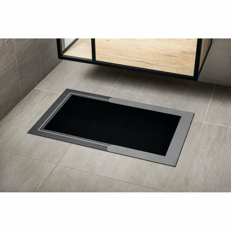 AQUALINE PCD014 koupelnová předložka 50 x 80 cm, šedá - main (4)
