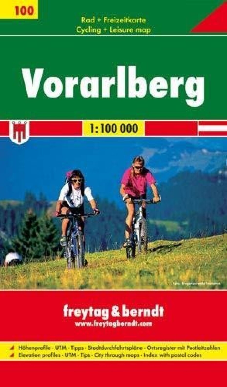 RK 100 Vorarlberg 1:100 000 / cyklomapa - main (0)